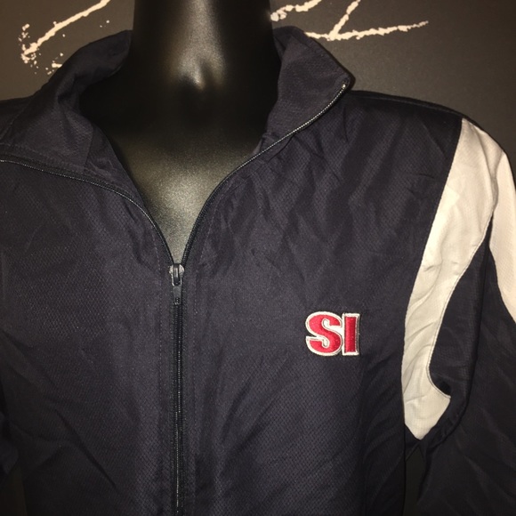 Men’s Large Sports Illustrated Wind Breaker Jacket - Picture 2 of 5